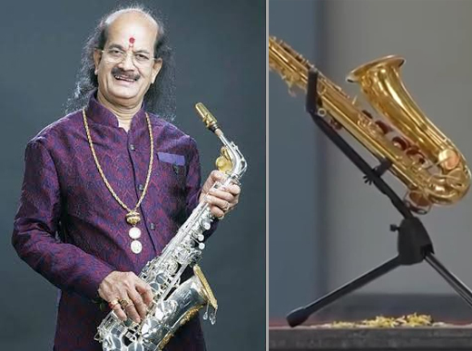 Kadri Gopalanath&rsquo;s saxophone replica stolen